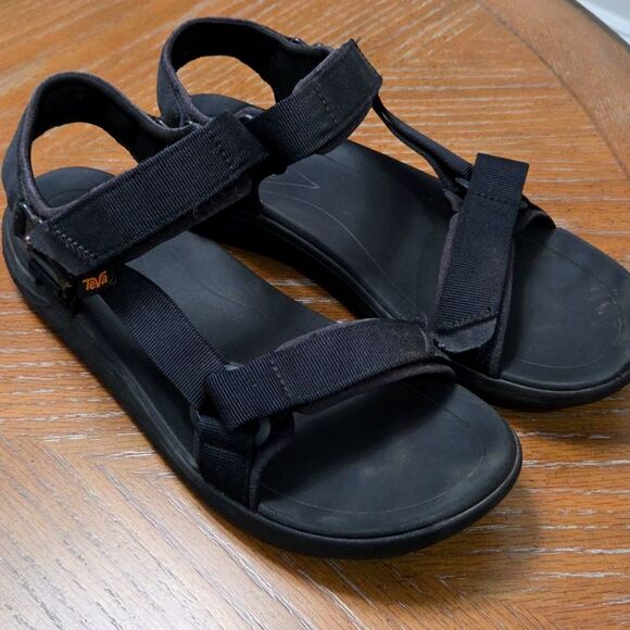 Teva Hurrican Slt2 Sandals Men's Size 12 Black - Picture 1 of 9